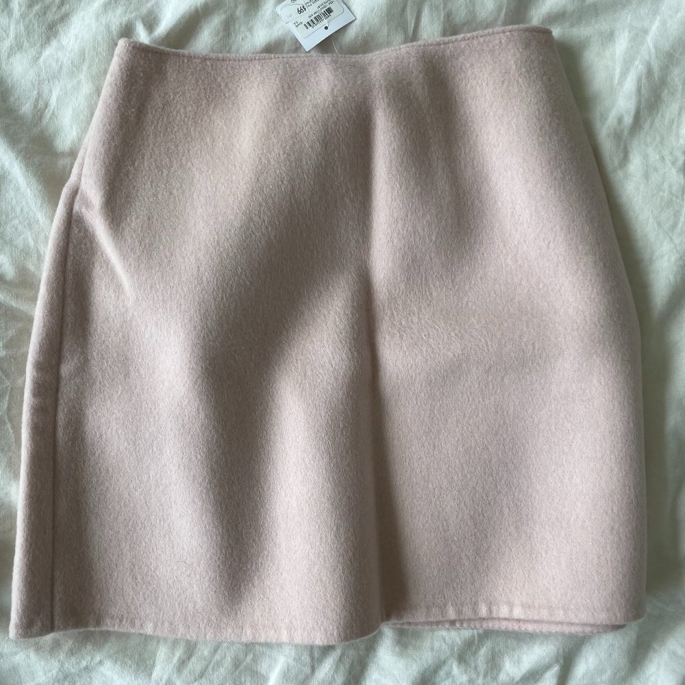 club monaco baby pink skirt
